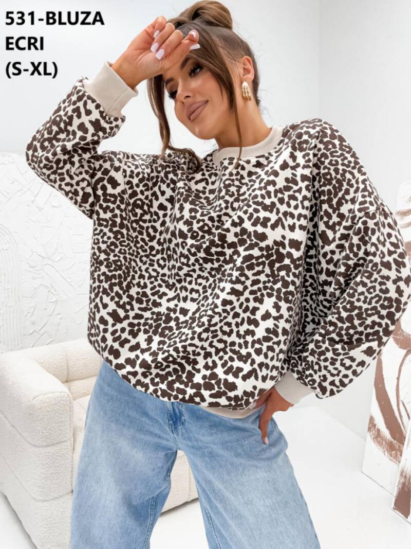 Bluzy damskie (Polska produkt ) Roz S/M-L/XL, 1 Kolor Paczka 5 szt